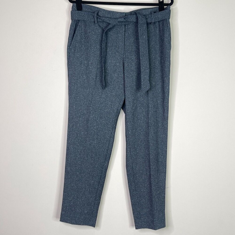 LOFT Blue Ankle Cropped Pants
